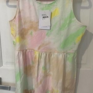 NWT Love.Fire Tie Dyed Layered Tank Top